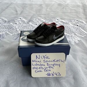 N83, Brand New Nike Black and White Mini Sneakers for Labubu doll